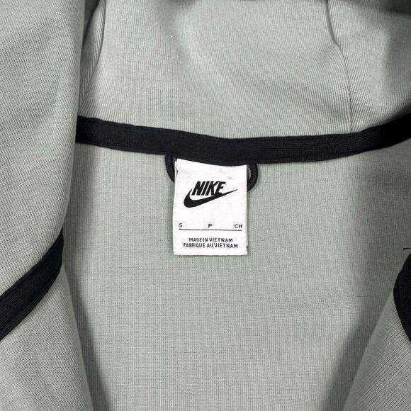 RARE Nike Sportswear Tech Fleece Hoodie Men S Small 'Mica Green' CU4489-330 EUC - Picture 5 of 12